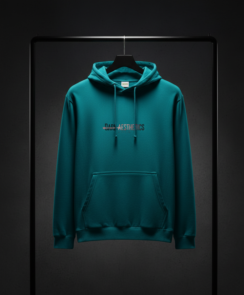 Dark Aesthetic College Hoodie - Premium Unisex
