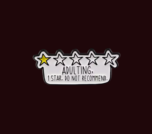 Adulting - Pin