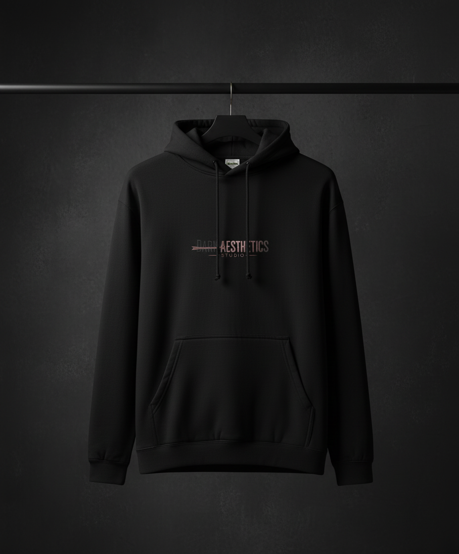 Dark Aesthetic College Hoodie - Premium Unisex