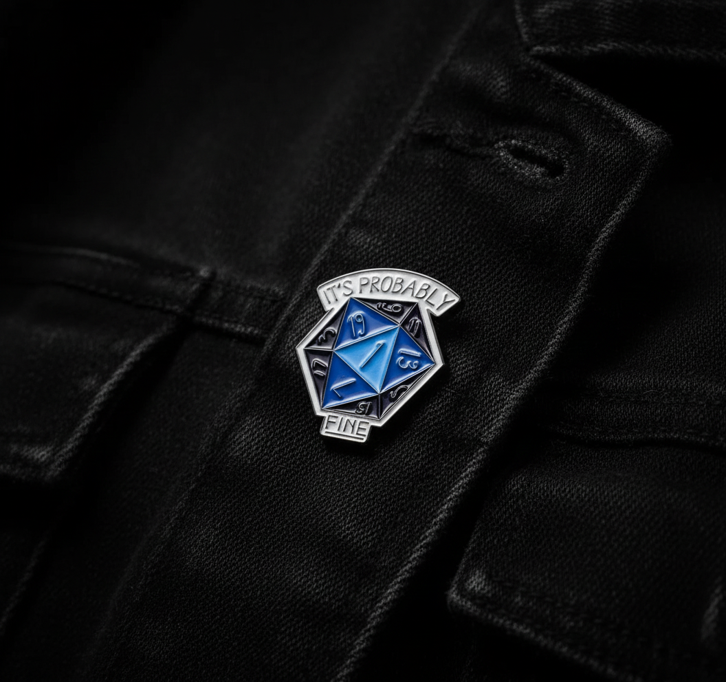 D20 Pin på jacka