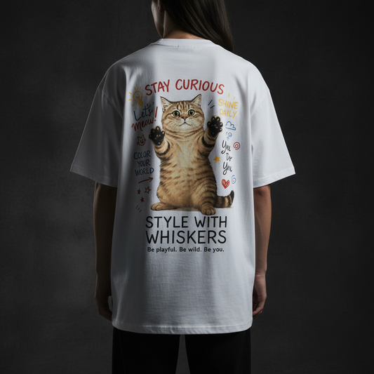 Dark Style Loose Fit Retro T-Shirt
