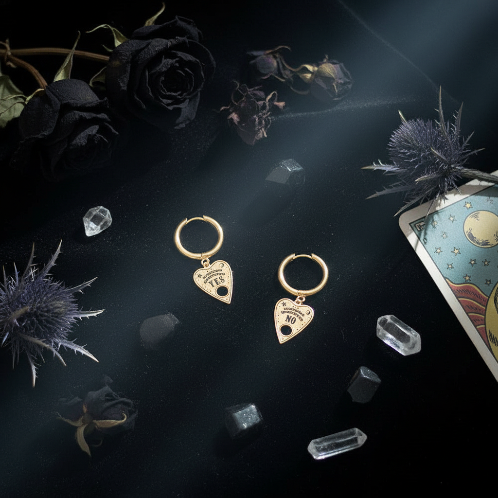 Flat Lay Planchette Earrings
