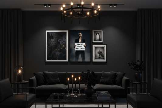 Gallery wall mockup