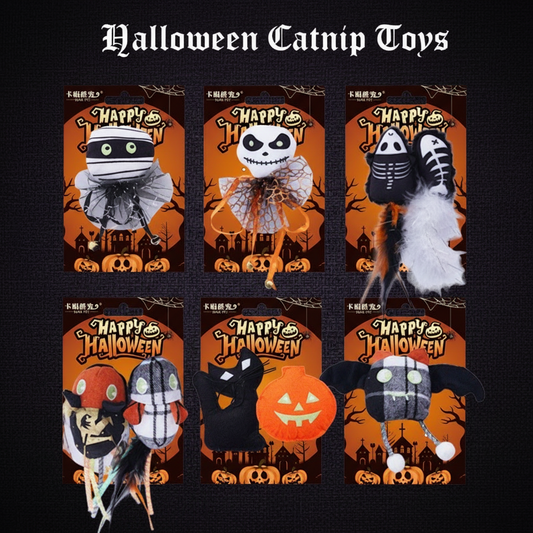 Halloween Bitleksak – För Katter med Smak för Det Mörka