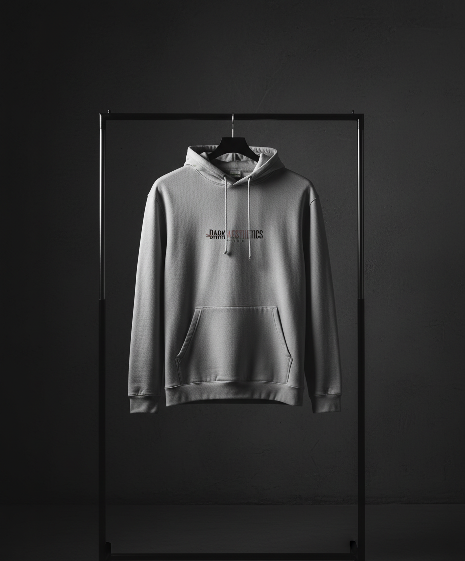 Dark Aesthetic College Hoodie - Premium Unisex
