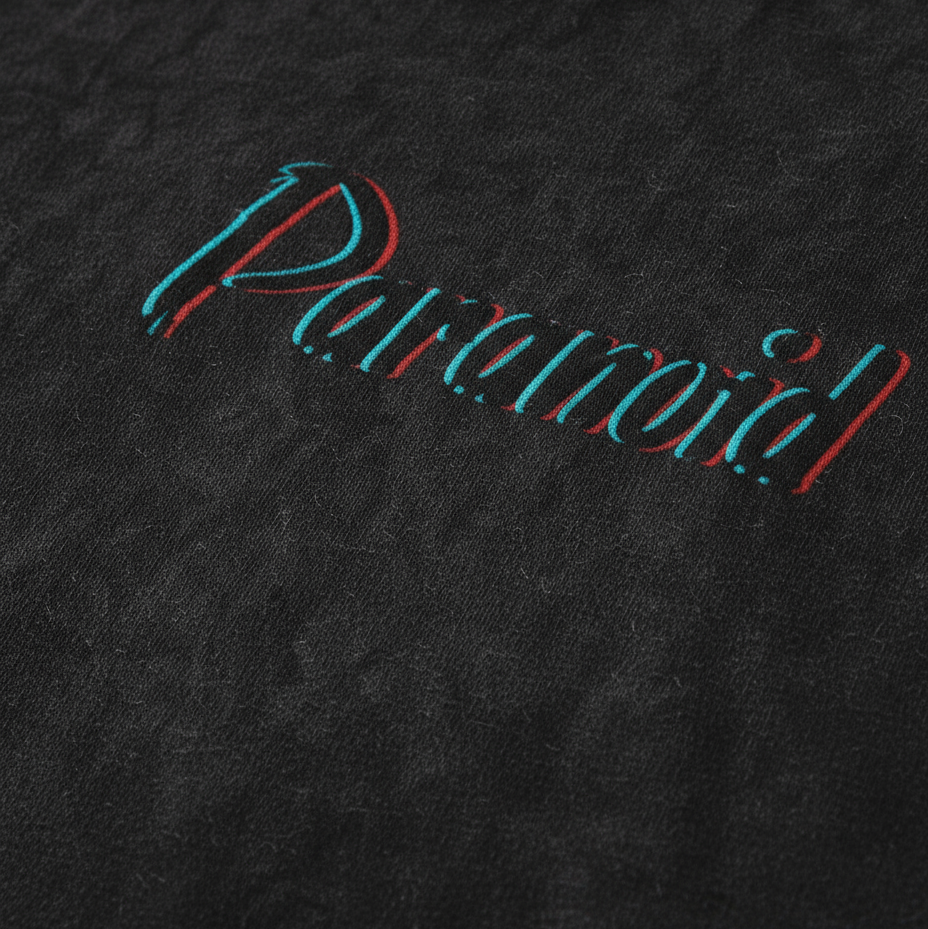 Paranoid T-shirt Detail