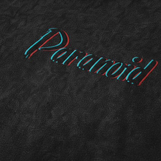 Paranoid T-shirt Detail