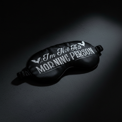 Sleep Mask Dark Aesthetic