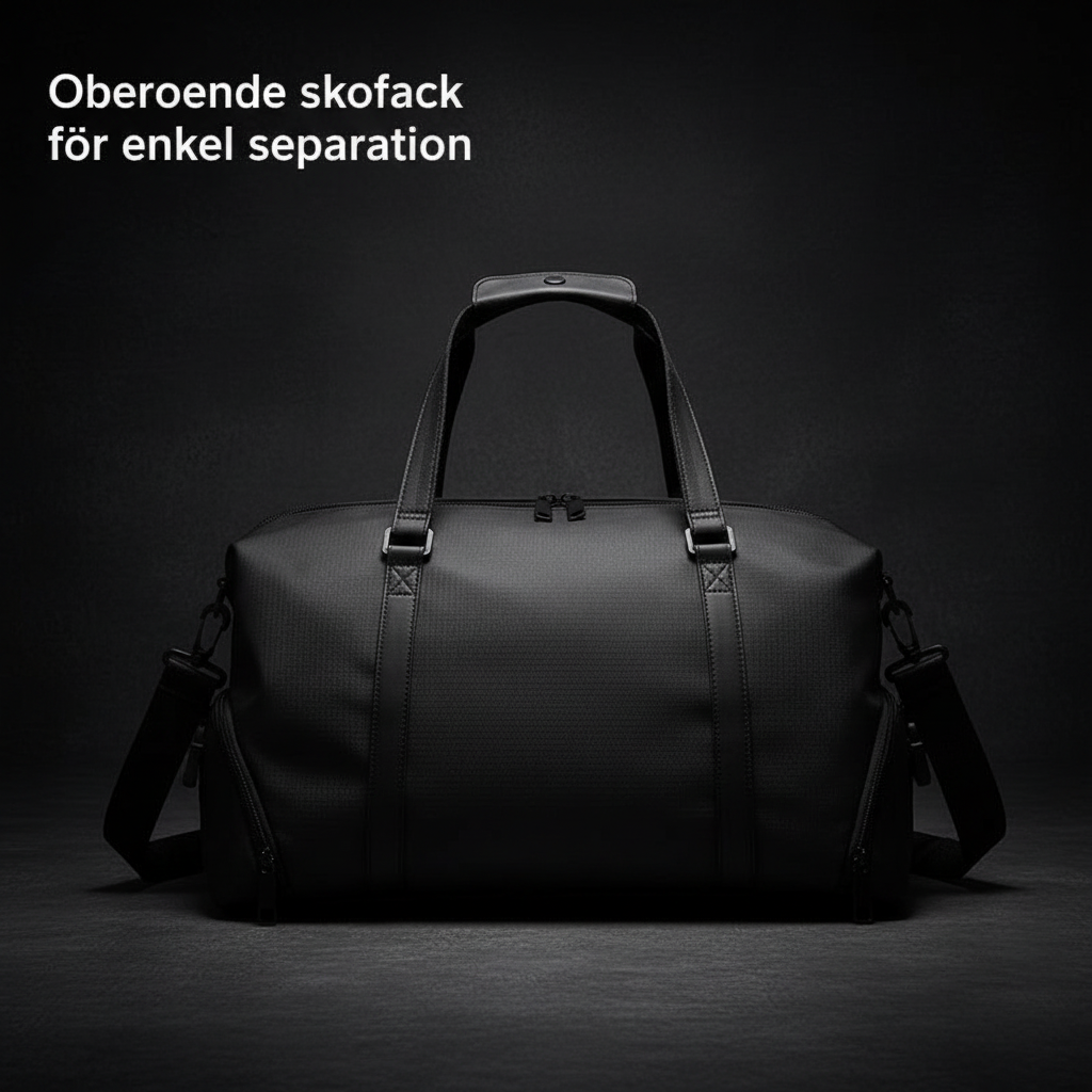 Sportväska med dark aesthetic bakgrund