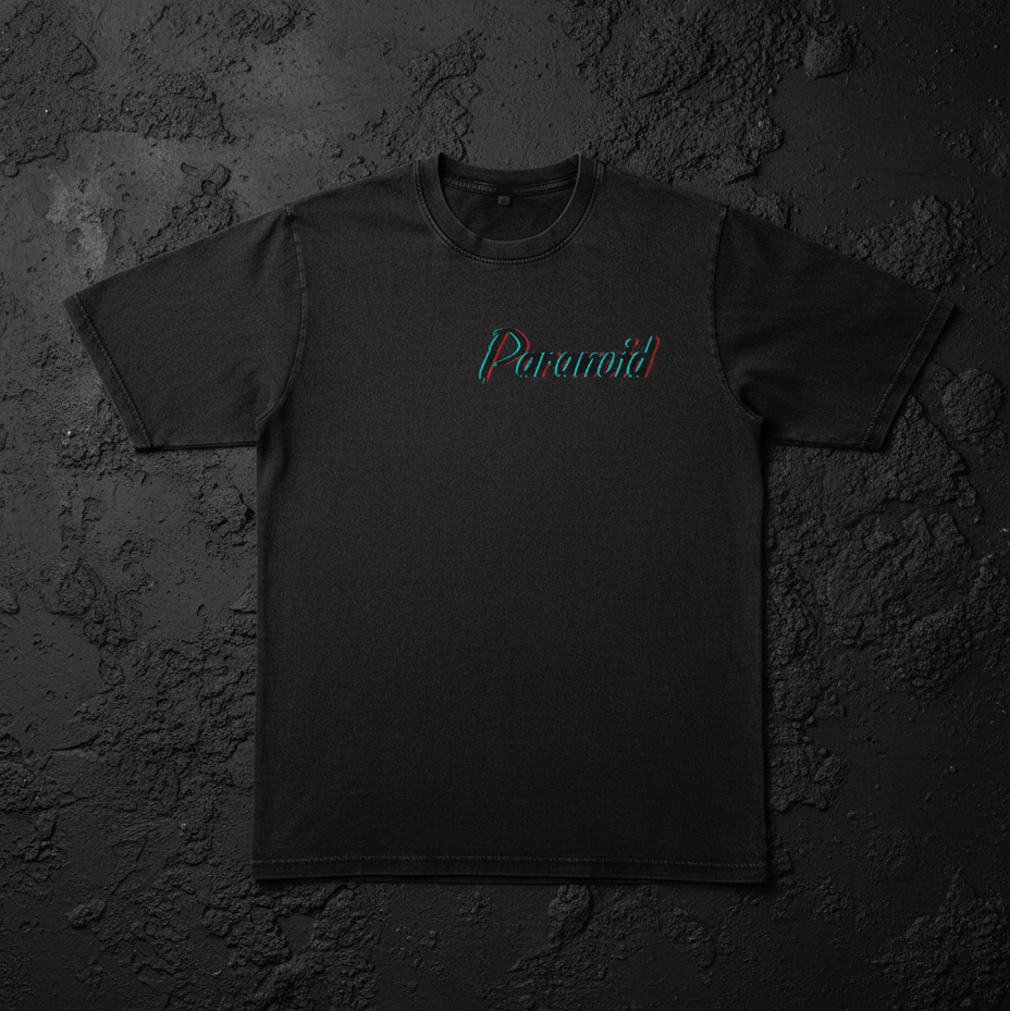 Paranoid - Oversize T-shirt🖤