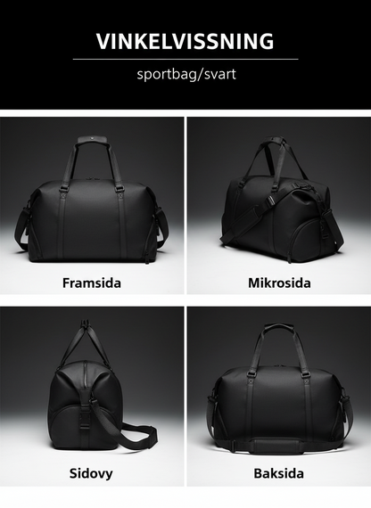 Dark Sports Travel Bag