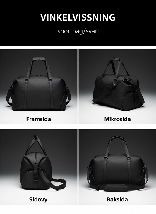 Dark Sports Travel Bag