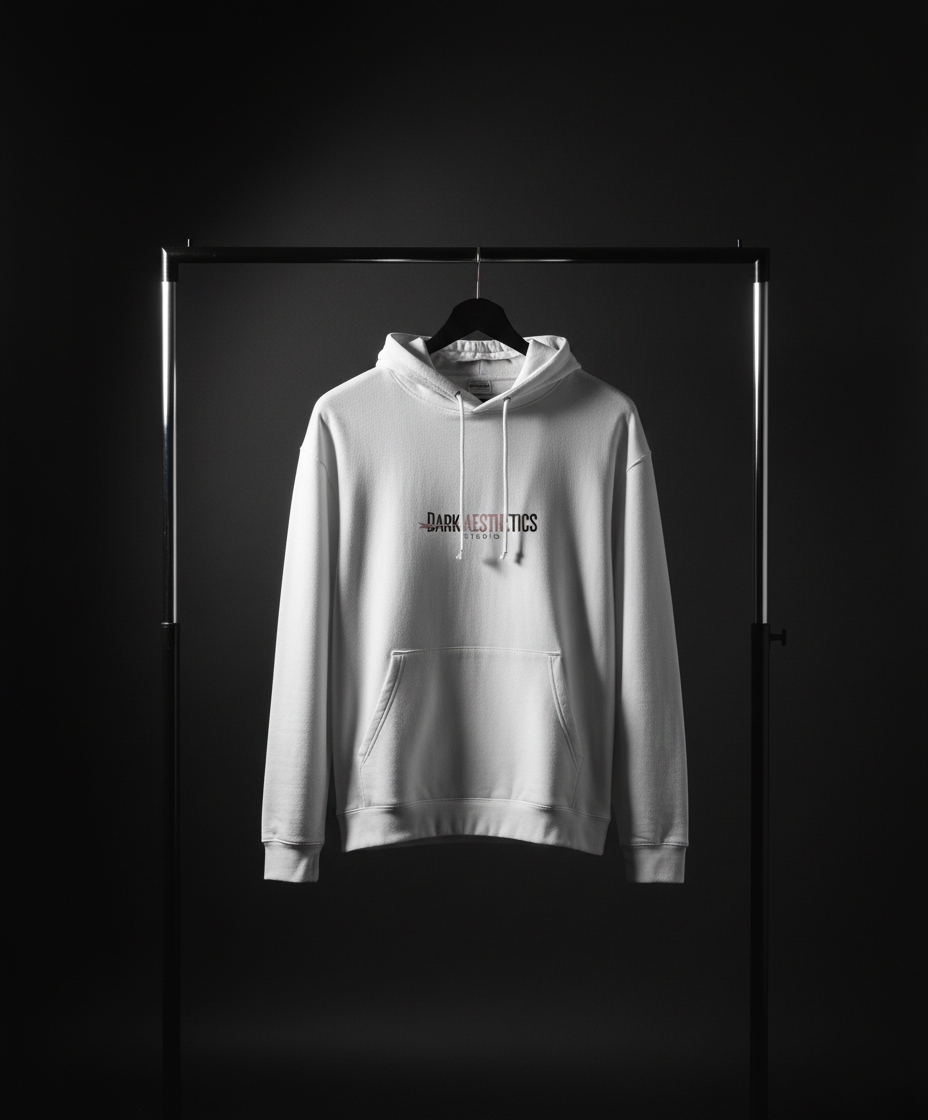 Dark Aesthetic College Hoodie - Premium Unisex